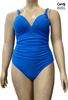 Immagine di SWIM SUIT RIBBED WITH TUMMY CONTROL